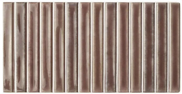 Potters Wine 5×10 Bars Decorative Tile Glossy