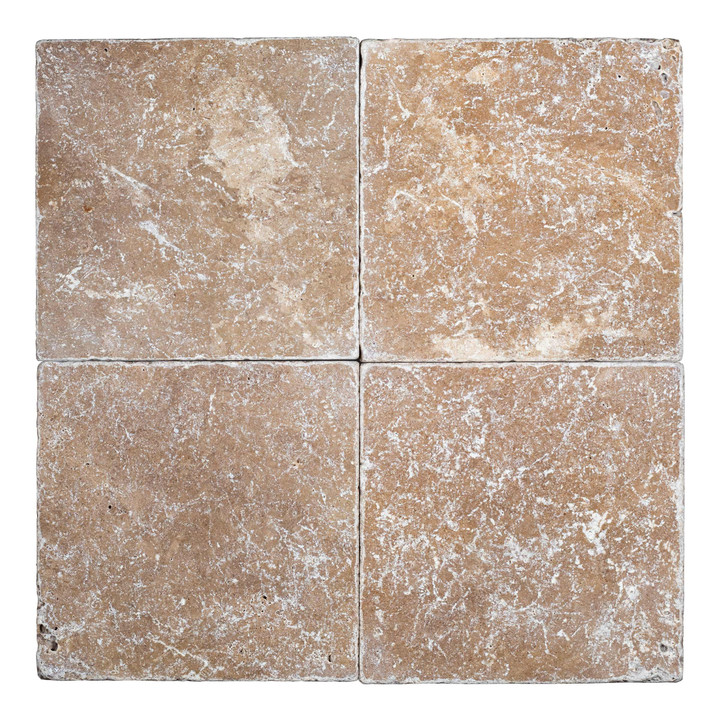 Noce Premium Travertine 6×6 Tumbled