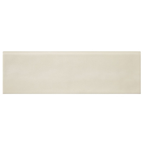 Biscuit Gloss 4.25x16 Bullnose on 16" Edge