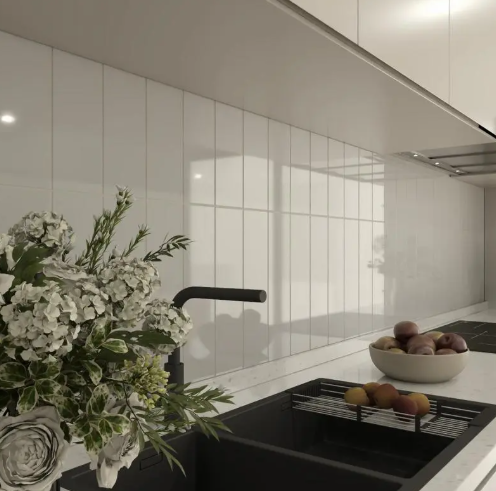 Tender Gray Gloss 4.25"x16" Ceramic Wall Tile