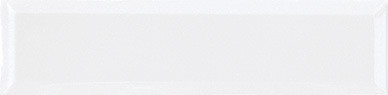 Brick Atelier White Gloss Bevel 3 1/8x 12 3/8