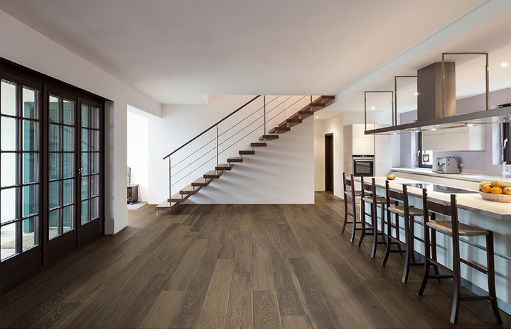 Lignum Brown 2x2 Mosaic, 8x48 Field Tile, 4x48 Bullnose