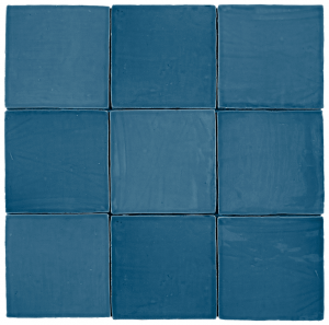 Mediterranea Azul Gloss 5"x5" Ceramic Wall Tiles