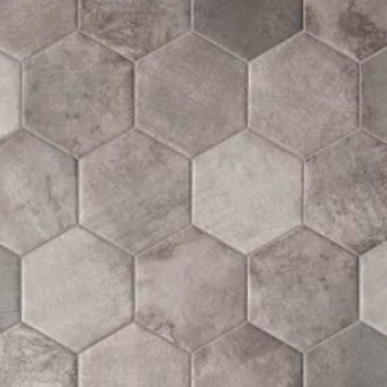 Queen stone Silver Hexagon 10.75x9.25 (17.74 SF Left) $5.99 SF