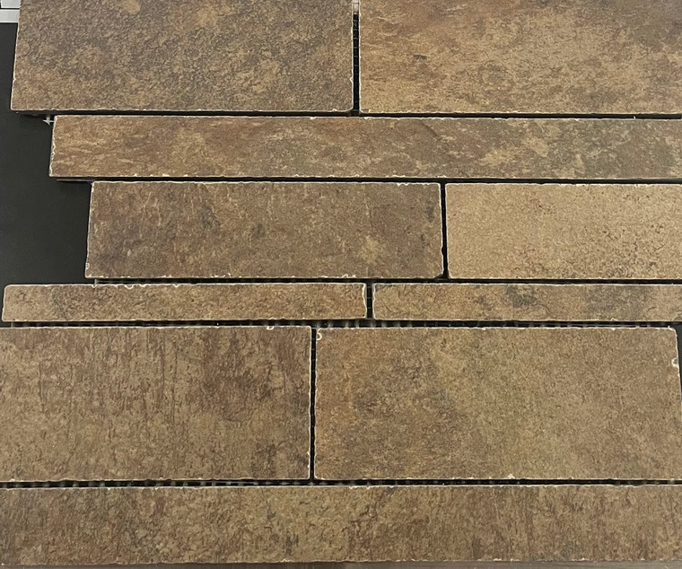 Earth Earth Random Interlocking Mosaic 13x13 $9.99 Sq. Ft. Porcelain Tile (36.27 Sq. Ft. Left)