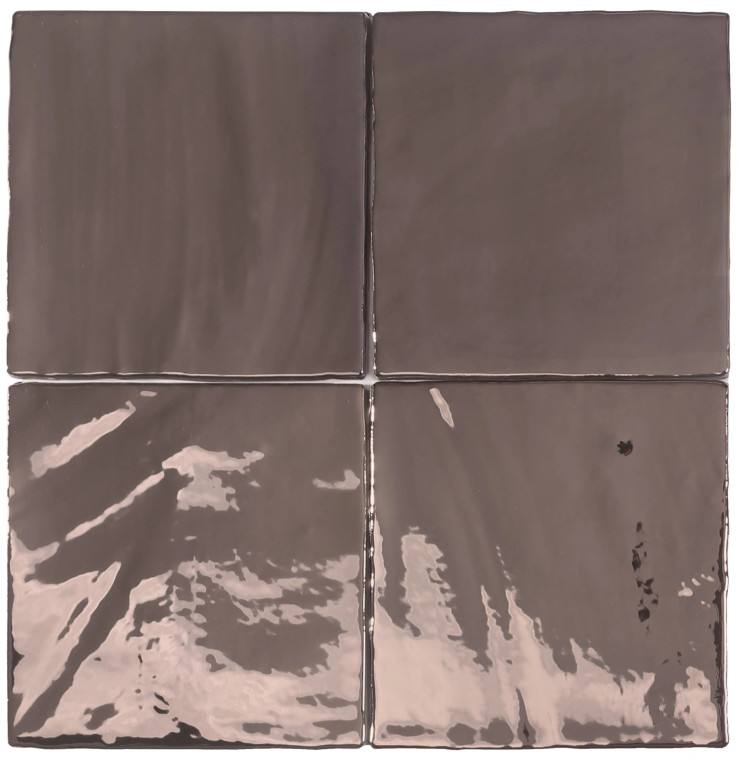 Tabarca Copper Gloss 5.9"×5.9" Ceramic Wall Tiles