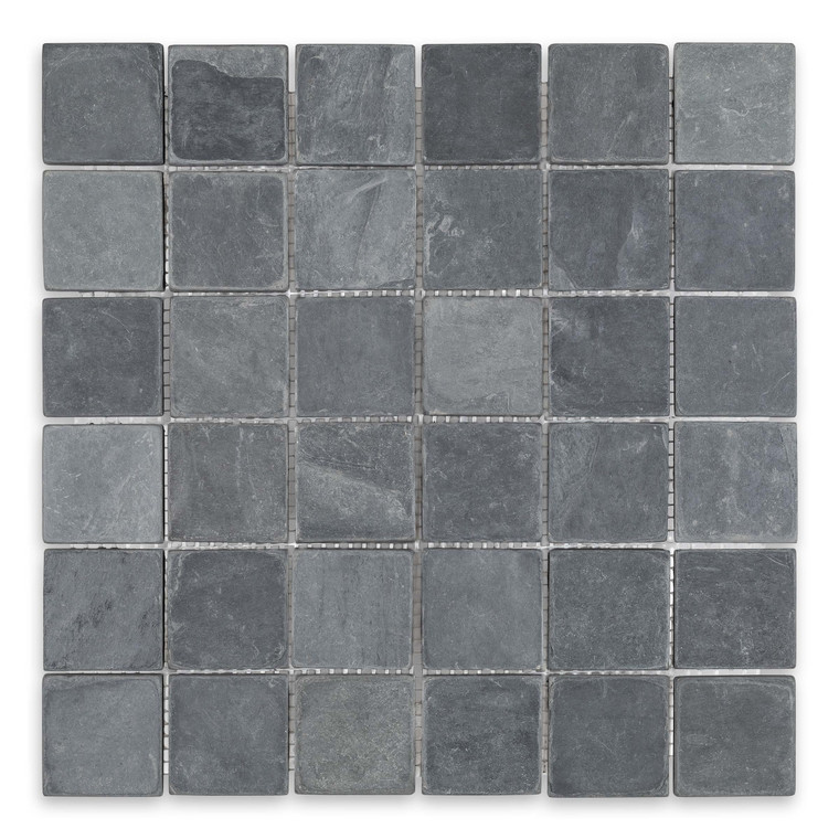 Indian Black Slate Square 2″ X 2″
Tumbled