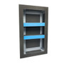Wedi Shower Niches 16" x 28" x 4" - US3000248

16 in. x 28 in. x 4 in. (406 x 711 x 102 mm) ext. | 12 in. x 24 in. x 3 1/2 in. (304 x 610 x 89 mm) int.