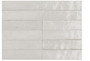 Clay Collection Bianco 2 3/8"x 9 7/16" Gloss Tiles