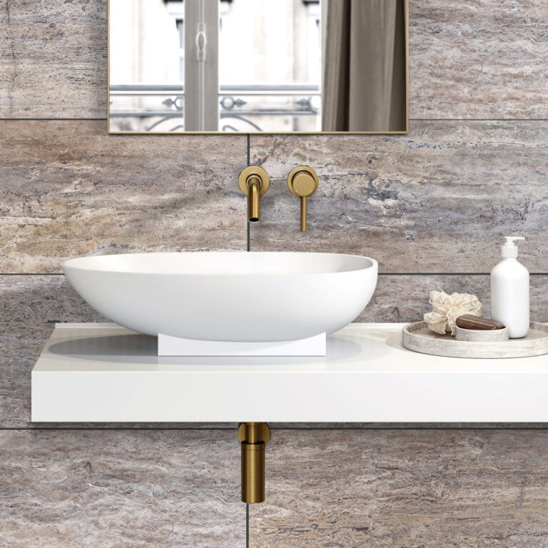 Silver Premium Travertine Tiles