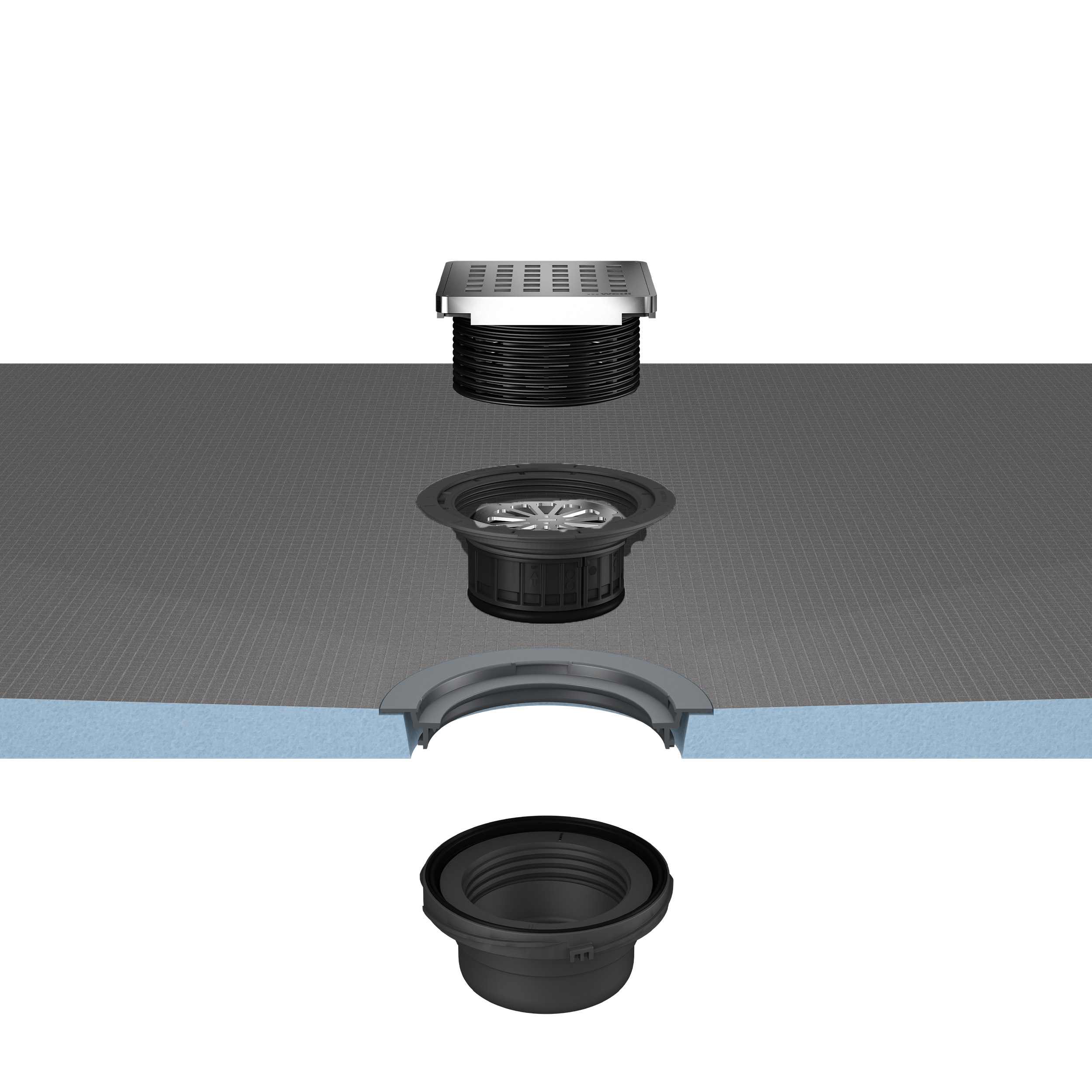 Wedi Fundo Click and Seal Drain System