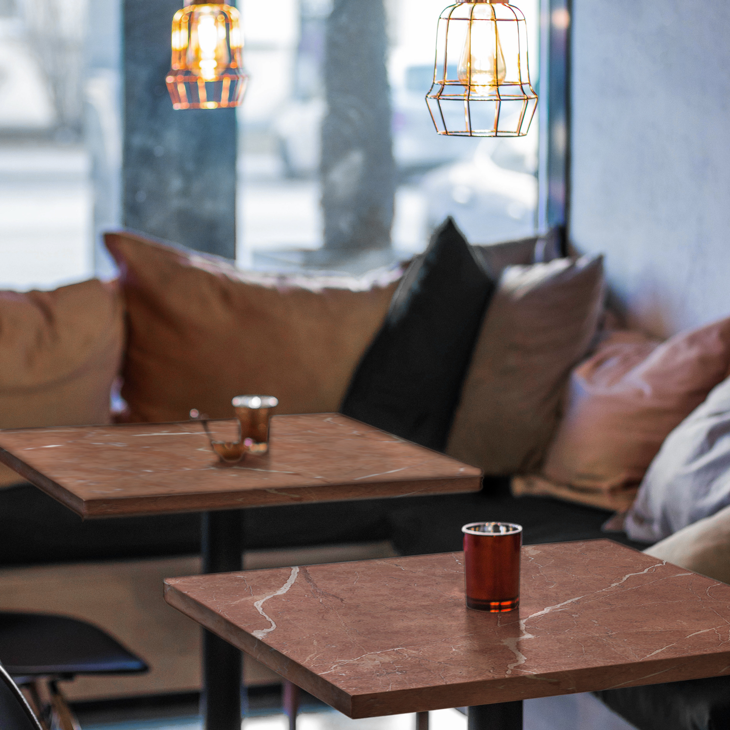 Rojo Alicante Marble Tiles