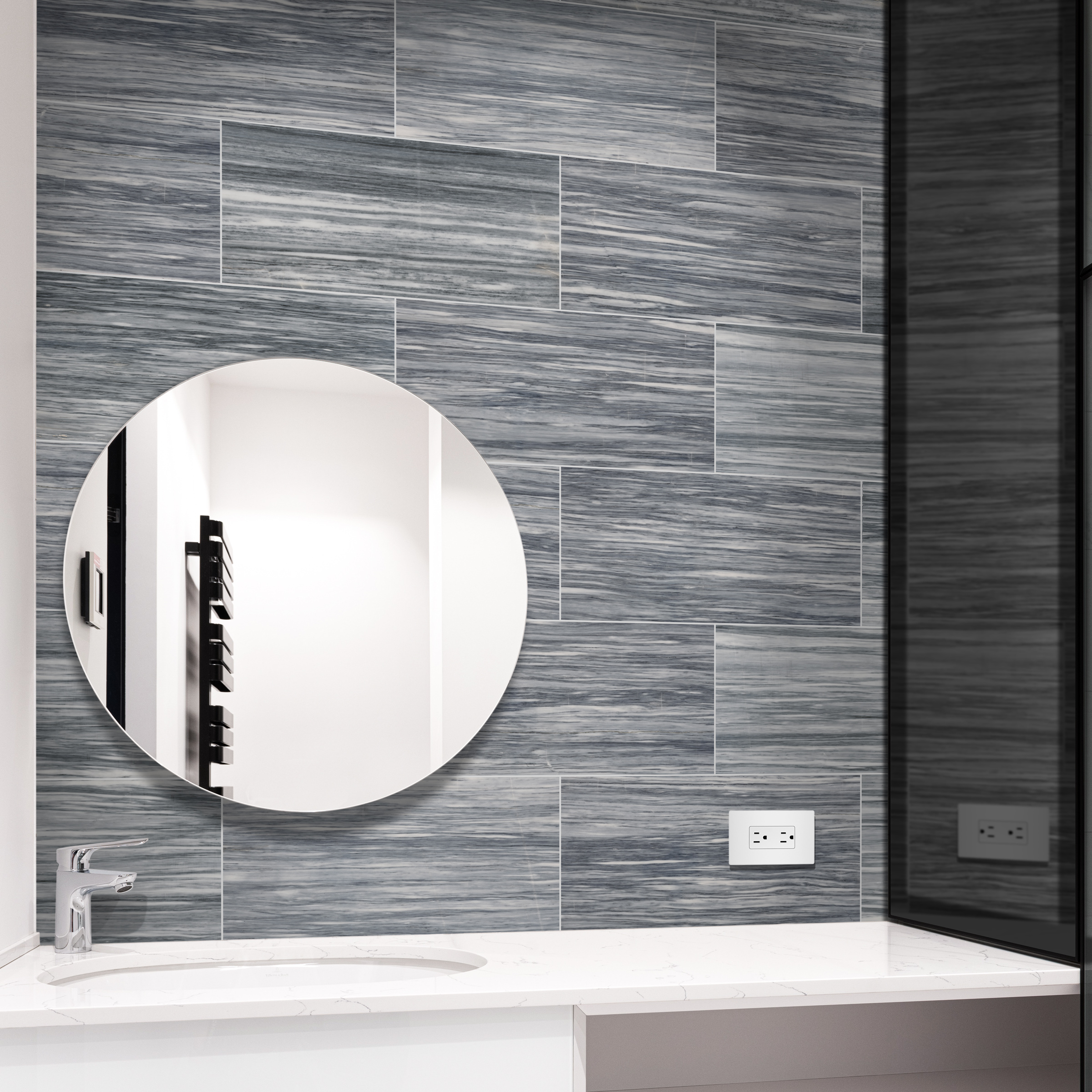 Bardiglio Veincut Marble Tiles