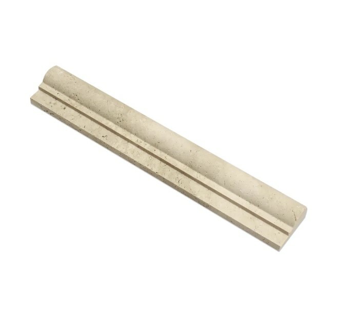 Travertine Pencil Liners & Chair Rails