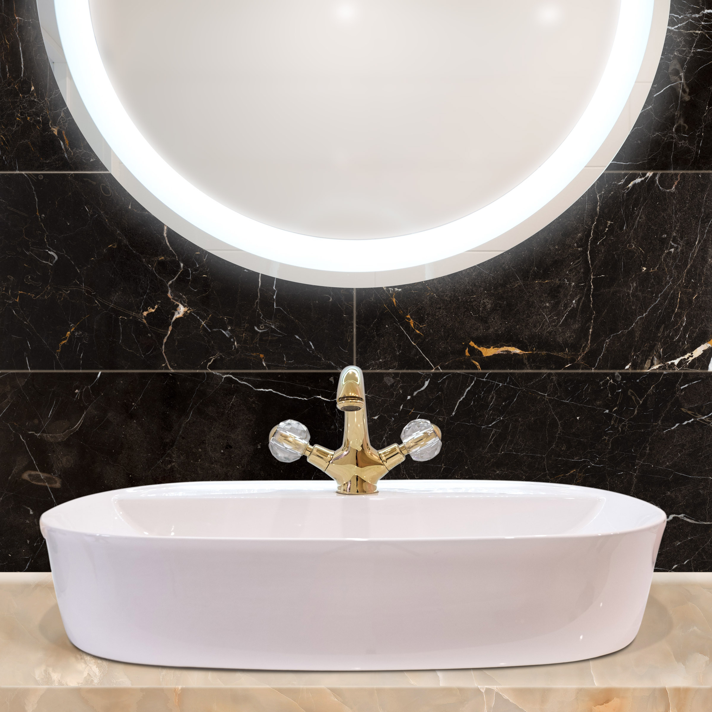 St. Laurent Brown Marble Tiles