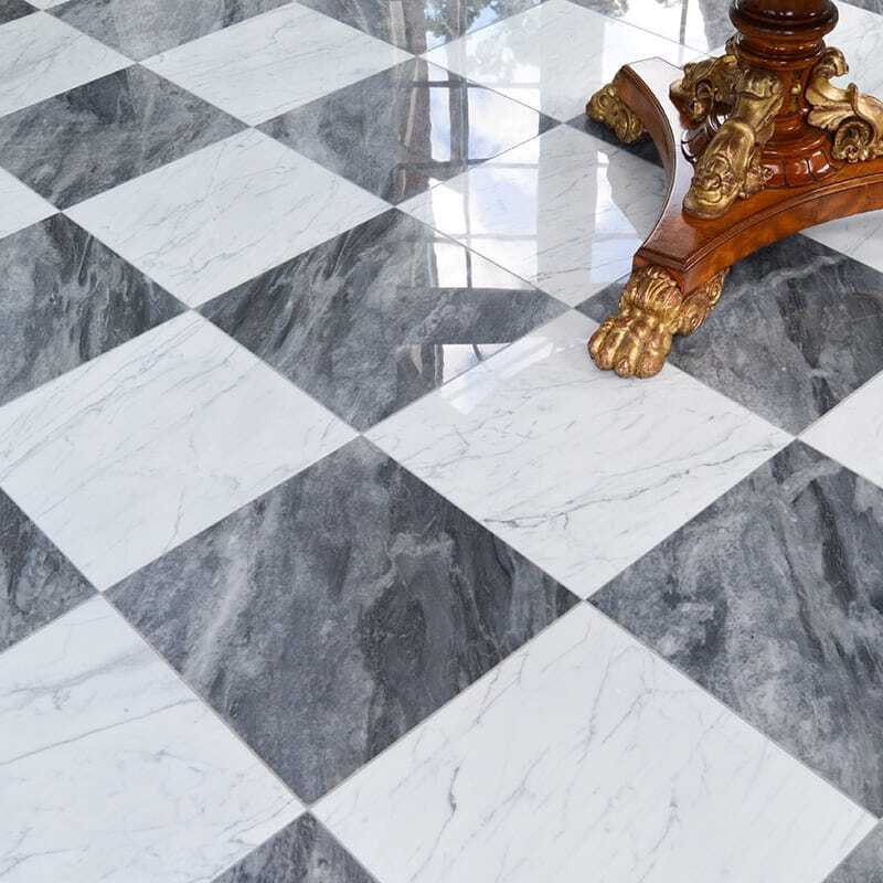 Checkerboard Marble Tiles