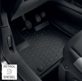 Genuine Citroen Berlingo Passenger - Set of Shaped Rubber Mats For Petrol/ Diesel Versions