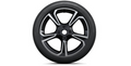 Genuine Vauxhall Corsa F - 17" Design 2 Diamond Black Alloy Wheel