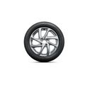 Genuine Vauxhall Corsa F - 16" Design 2 Grey Alloy Wheel