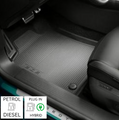 Genuine Peugeot 308 Hatchback (2025+) - Set of Shaped Rubber Floor Mats For Plug In Hybrid/ Petrol/ Diesel Versions