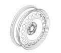 Genuine Vauxhall Astra K (2015-2021) - 16" Space Saver Spare Wheel