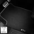 Genuine Citroen C4/ C4 X - Set of Velour Carpet Floor Mats For Petrol/ Diesel Versions