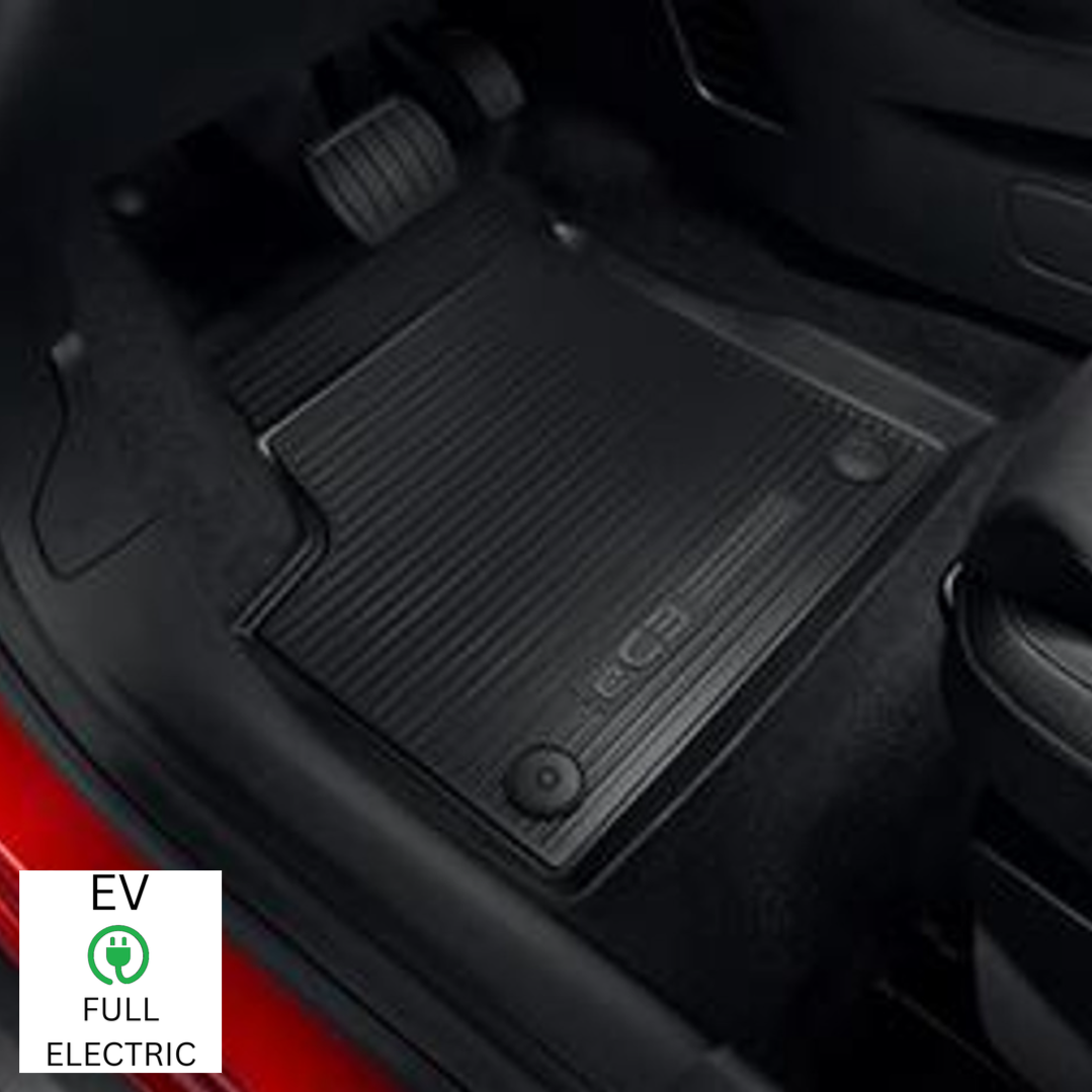 ELMASLINE 3D Gummimatten Für CITROEN E-C3 Aircross  2024-2025  Elektr E C3 Extra Hoher Rand Zubehoer Fussmatten