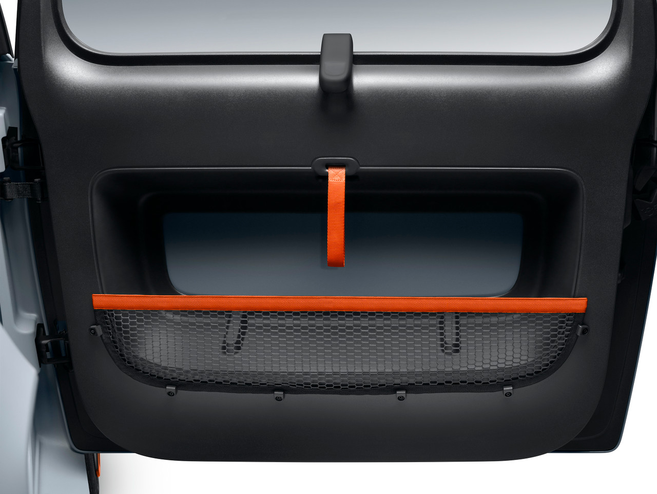 ami9622　0923 Genuine Citroen AMI - Door Storage Nets With Orange Band