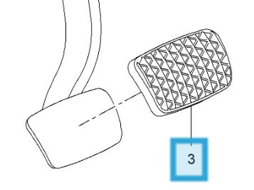 VAUXHALL MOKKA Pedal Pad Parts4Sale