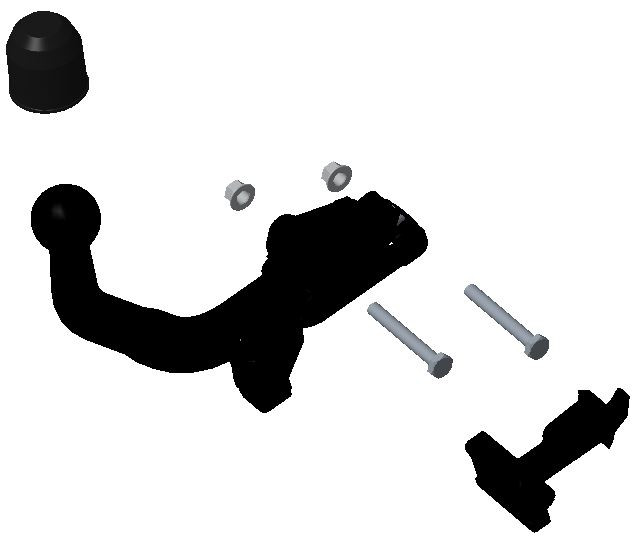 Genuine Peugeot Traveller Towing Ball For RDSO Tow Hitch