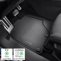 Genuine Peugeot 5008e 3rd Gen - Set of Rubber Floor Mats For Electric/Plug In Hybrid Versions