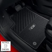 Genuine Citroen C3 (2025-Now) - Set Of Needle-Pine Carpet Floor Mats For Petrol/Diesel Versions