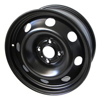 Genuine Vauxhall Corsa F - Black 16" Steel Wheel