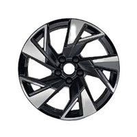 Genuine Vauxhall Astra L - 17" Kadett Diamond Black Alloy Wheel