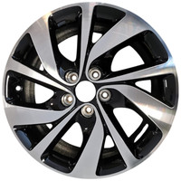 Genuine Vauxhall Vivaro C - 17" Curve Black Alloy Wheel