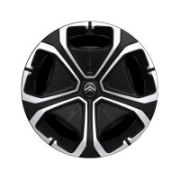 Genuine Citroen C3 Aircross 2nd Gen - 16" Titanite Wheel Cover Trim Genuine Citroen C3 Aircross 2nd Gen - 16" Titanite Wheel Cover Trim