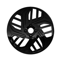 Genuine Citroen C4 (2020+) - 18" Black Toulouse Alloy Wheel