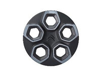 Genuine Citroen AMI - Set Of 4 Blue Wheel Trims Genuine Citroen AMI - Set Of 4 Blue Wheel Trims