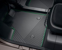 Genuine Citroen AMI (2024+) - Floor Mats With Green Edging Genuine Citroen AMI (2024+) - Floor Mats With Green Edging