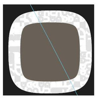 Genuine Citroen AMI - Grey Rear Windows Decals Genuine Citroen AMI - Grey Rear Windows Decals