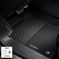Genuine DS Automobiles N°4 - Set of Needle-pile Carpet Floor Mats For Mild Hybrids Versions
