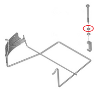 Cupped Washer For Spare Wheel Supporting Bolt