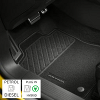 Genuine Vauxhall Astra L Sports Tourer (Estate) - Set of Needle-pile Carpet Floor Mats For Petrol/Diesel/Plug-in Hybrid Versions