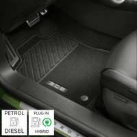 Genuine Peugeot 308 Hatchback - Set of Needle-pile Carpet Floor Mats For Petrol/Diesel/Plug In Hybrid Versions