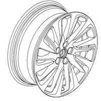 Vauxhall Astra K Wheel - 7.5J X 18