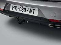 Tow Bar With Tow Ball Can Be Removed Without Tools For 508