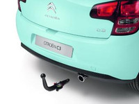 Tow Bar With Tow Ball Removable Without Tools For C3