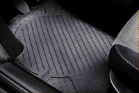 SET OF RUBBER FLOOR MATS FRONT PEUGEOT 207 CC