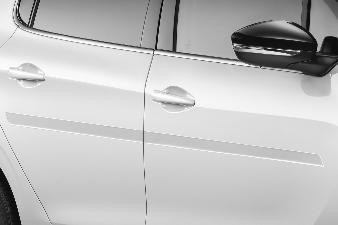 Carbon Look Türgriff Abdeckung Verkleidungen Für Citroen DS3, Paar. UK