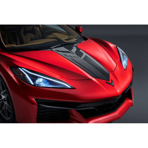 Corvette Z06 Front Jake Logo Graphics Package In Carbon Flash Metallic Corvette Z06 Front Jake Logo Graphics Package In Carbon Flash Metallic